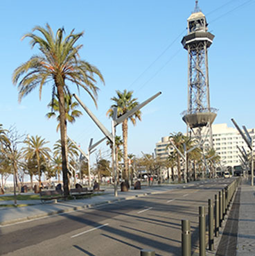 Urbanització del moll – Barcelona